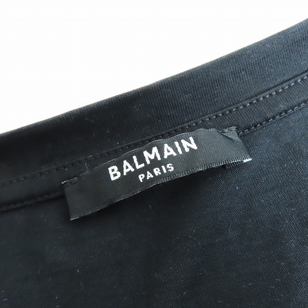 実際に弊社で買取させて頂いたBALMAIN/バルマン メダリオンTシャツ/Lの画像 2枚目