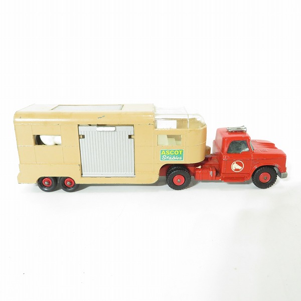 実際に弊社で買取させて頂いたMATCHBOX/マルチボックス K-18 KING SIZE ARTICULATED HORSE VAN/アーティキューレート ホースバン ミニカーの画像 4枚目