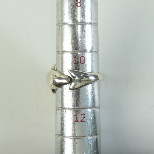 実際に弊社で買取させて頂いたHOLLYWOOD RANCH MARKET/ハリウッドランチマーケット ドルフィン/イルカ リング /11号の画像 7枚目