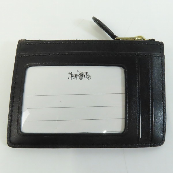 実際に弊社で買取させて頂いたCOACH/コーチ シグネチャー カード/コインケース F16107の画像 1枚目
