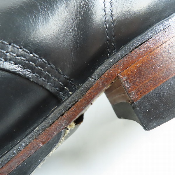 実際に弊社で買取させて頂いたRED WING/レッドウィング 6 CLASSIC ROUND/6インチ クラシック ラウンドトゥブーツ 8165 /7.5Dの画像 8枚目