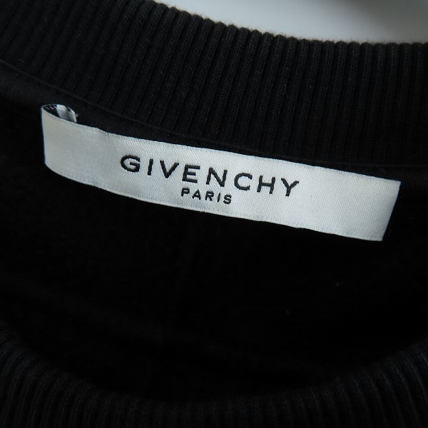 実際に弊社で買取させて頂いた【JPタグ】GIVENCHY/ジバンシィ Twin Monkey/モンキー/スター クルーネックスウェット 15W 7196 653/XSの画像 2枚目