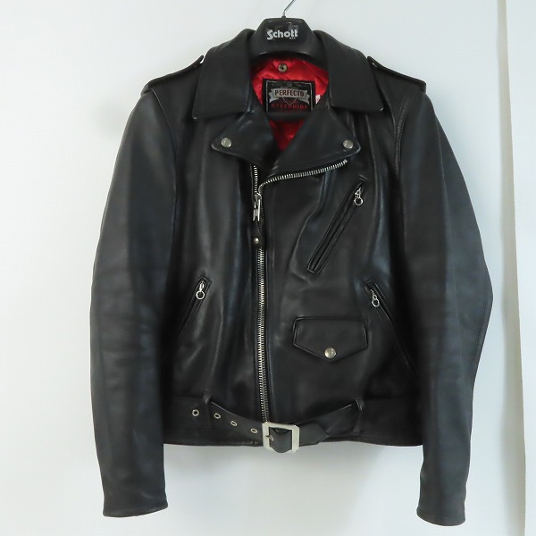 実際に弊社で買取させて頂いたschott/ショット 100周年記念限定 100th YEAR ONESTAR RIDERS/ワンスター ダブルライダース  STEERHIDE 7371/36