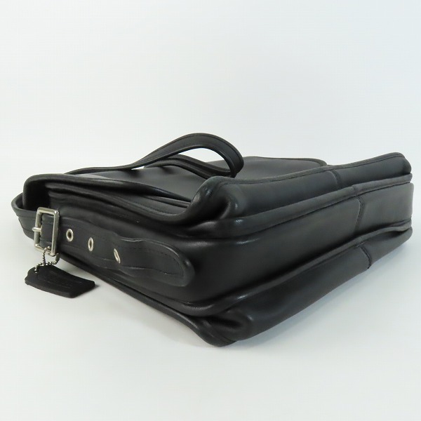 実際に弊社で買取させて頂いたCOACH/コーチ オールドコーチ ターンロック レザー 2WAY ショルダーバッグ/ブリーフケースの画像 2枚目