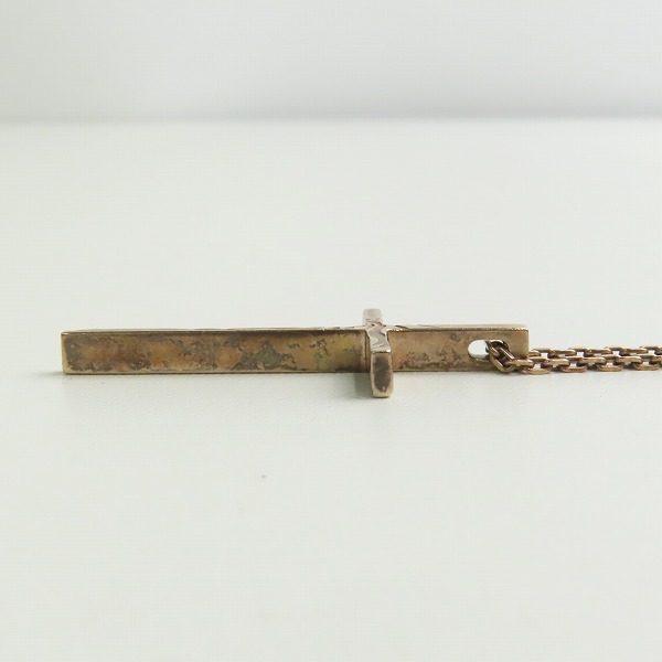 実際に弊社で買取させて頂いたkiryuyrik/キリュウキリュウ クロス ペンダント ネックレスの画像 3枚目