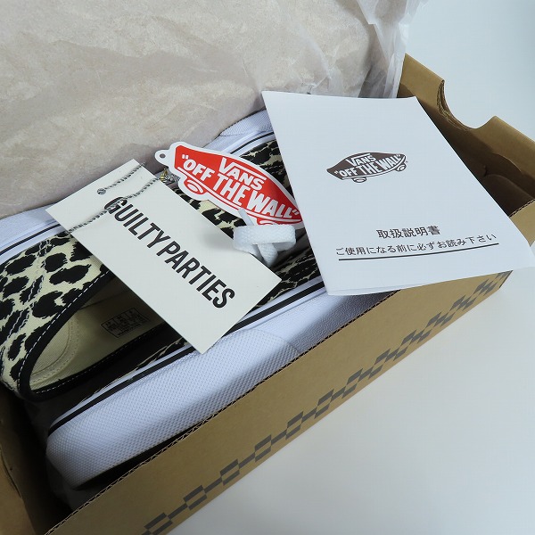 実際に弊社で買取させて頂いたVANS×WACKO MARIA/バンズ×ワコマリア V44 AUTHENTIC/オーセンティック レオパード 667569-0001/26の画像 7枚目