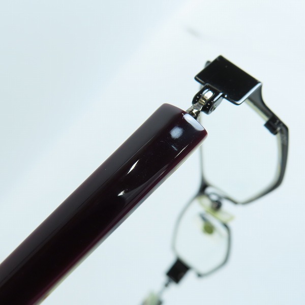 実際に弊社で買取させて頂いたless than human/レスザンヒューマン メガネフレーム 柄の画像 9枚目