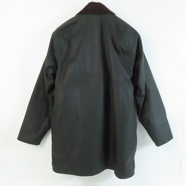実際に弊社で買取させて頂いたBarbour/バブアー BEAUFORT ビューフォート ワックスドコットンジャケット 英国製 MWX0017SG9138/C38の画像 1枚目