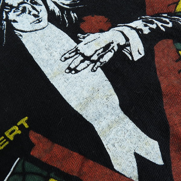 実際に弊社で買取させて頂いたAlice Cooper/アリスクーパー ヴィンテージ/ビンテージ IN CONCERT/MADHOUSE ROCK 半袖Tシャツ の画像 6枚目