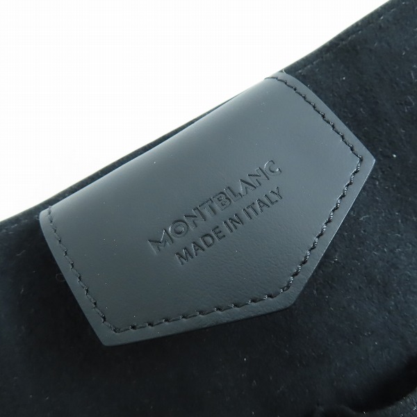 実際に弊社で買取させて頂いたMONTBLANC/モンブラン 三つ折り スナップボタン レザー ペンケース の画像 4枚目