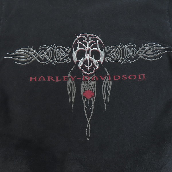 実際に弊社で買取させて頂いたHARLEY DAVIDSON/ハーレーダビッドソン プリント Tシャツ ブラック/Mの画像 4枚目