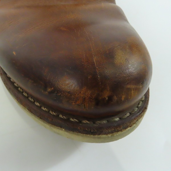 実際に弊社で買取させて頂いたRED WING/レッドウィング アイリッシュセッター プレーントゥ ブーツ 9111/9.5Dの画像 6枚目