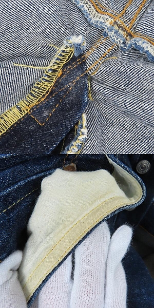実際に弊社で買取させて頂いたLEVI'S/リーバイス 501XX 復刻 バレンシア工場製 ビッグE ボタン裏555 デニムパンツ/W34 L36の画像 8枚目