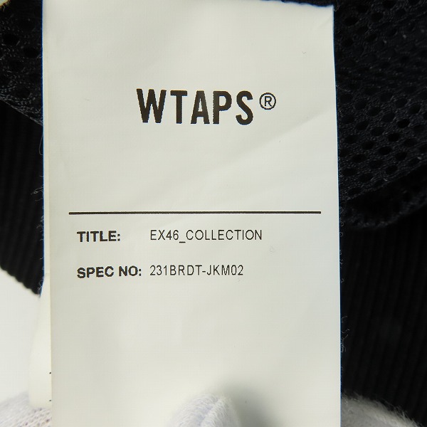 実際に弊社で買取させて頂いたWTAPS/ダブルタップス 23SS PITCH/JACKET/NYLON.TUSSAH.LEAGUE ナイロン ピッチ ジャケット 231BRDT-JKM02/02の画像 4枚目