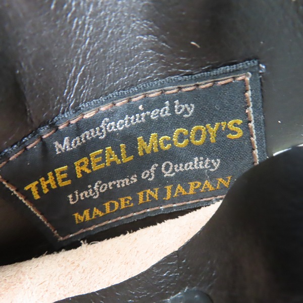 実際に弊社で買取させて頂いたTHE REAL McCOY'S/リアルマッコイズ A-2 フライトジャケット 41-6330P 40の画像 5枚目