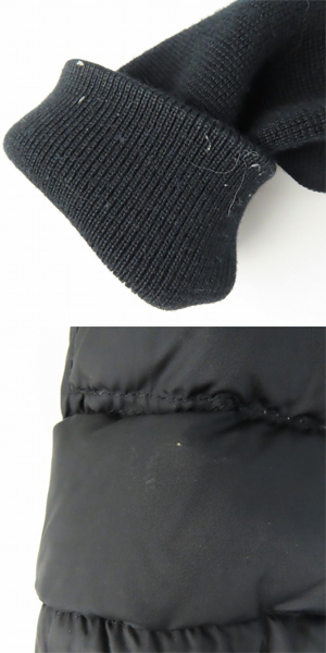 実際に弊社で買取させて頂いた【JPタグ】MONCLER/モンクレール CARDIGAN TRICOT ニット切替 ダウンジャケット H20919B50700 A9341/Lの画像 9枚目