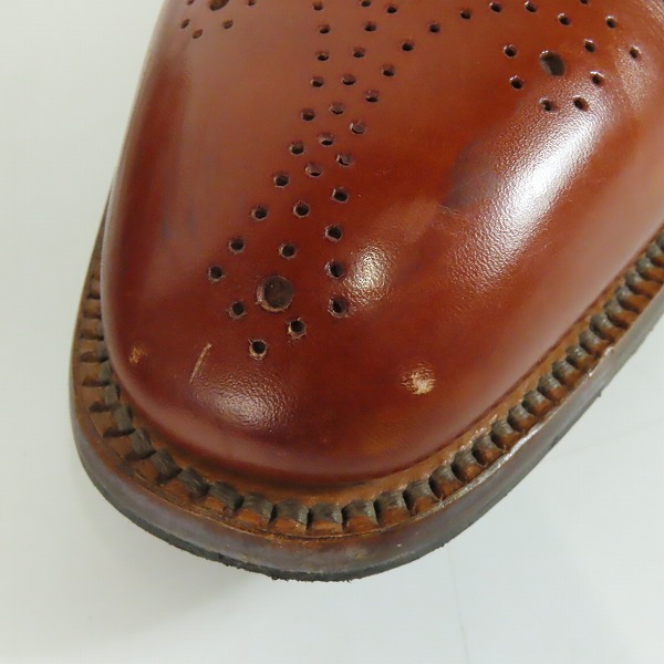 実際に弊社で買取させて頂いたSCOTCH GRAIN/スコッチグレイン ODESSA II/オデッサ ストレートチップ ビジネスシューズ 920/25の画像 7枚目