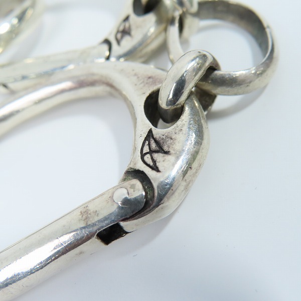 実際に弊社で買取させて頂いたCRAZY PIG/クレイジーピッグ ラージハンドカフリンクブレスレットの画像 5枚目