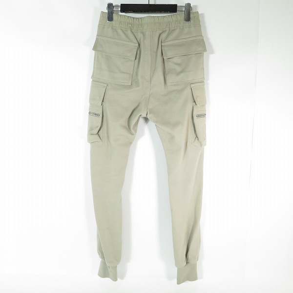実際に弊社で買取させて頂いたRick Owens/リックオウエンス 23AW MASTODON CARGO マストドンカーゴ パンツ RU02C7396-BA/46の画像 1枚目