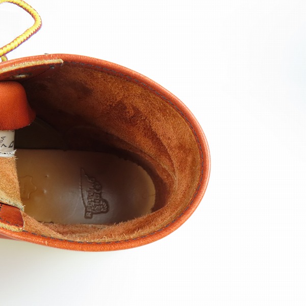 実際に弊社で買取させて頂いたRED WING/レッドウィング アイリッシュセッター ブーツ 8166 /7Dの画像 4枚目