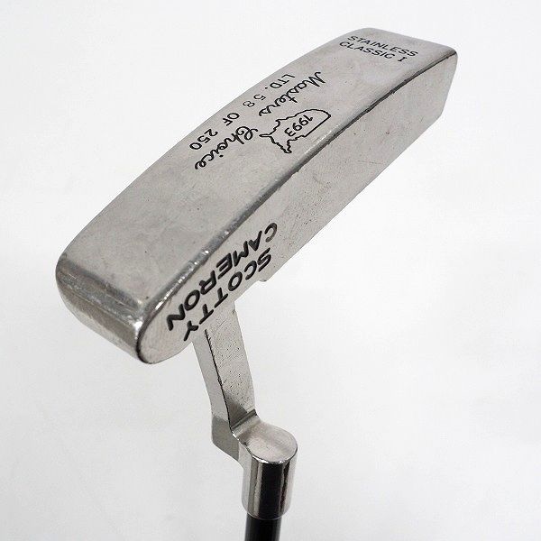 実際に弊社で買取させて頂いたSCOTTY CAMERON/スコッティキャメロン CLASSIC Ⅰ Master’s Choice/クラシック1マスターズチョイス  パター 34.125in