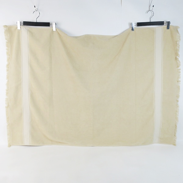 実際に弊社で買取させて頂いた【未使用】HERMES/エルメス BAIN コットン 大判タオルの画像 4枚目