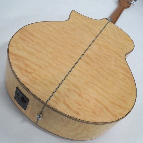 実際に弊社で買取させて頂いた★【難有り】Ibanez/アイバニース EW30QME-TLP1201 エレアコ/アコースティックギター/アコギ ギグケース付の画像 7枚目