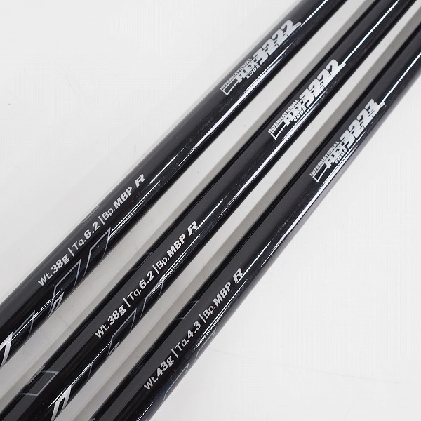 実際に弊社で買取させて頂いた【シャフトのみ】DUNLOP/ダンロップ XXIO/ゼクシオ MP1100 ウッド 3w,5w,U4用シャフト 3本セット FLEX:Rの画像 3枚目