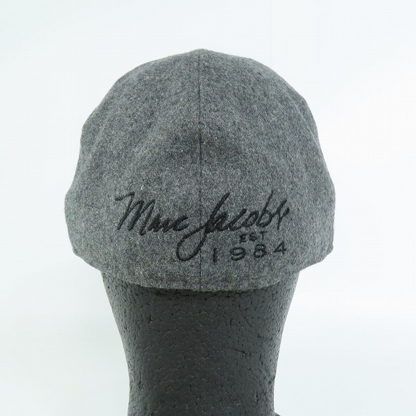 実際に弊社で買取させて頂いたMARC JACOBS×NEW ERA/マークジェイコブス×ニューエラ ウール キャップ/7-3/8の画像 3枚目