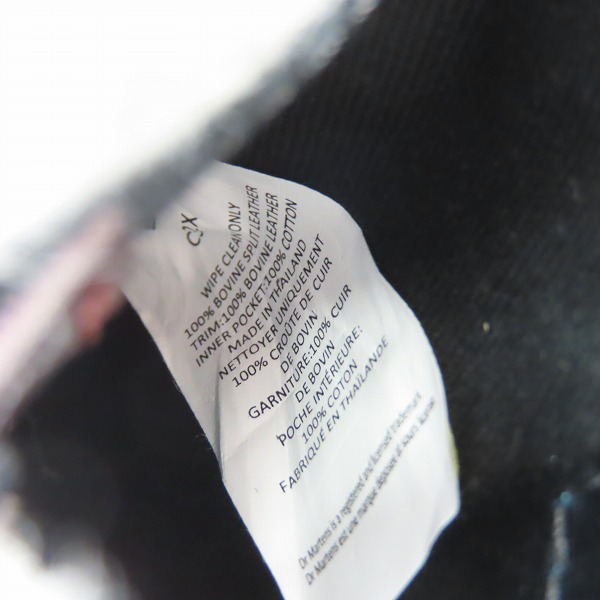 実際に弊社で買取させて頂いたDr.Martens/ドクターマーチン Box Crossbody レザー ショルダーポーチ AD055601の画像 7枚目