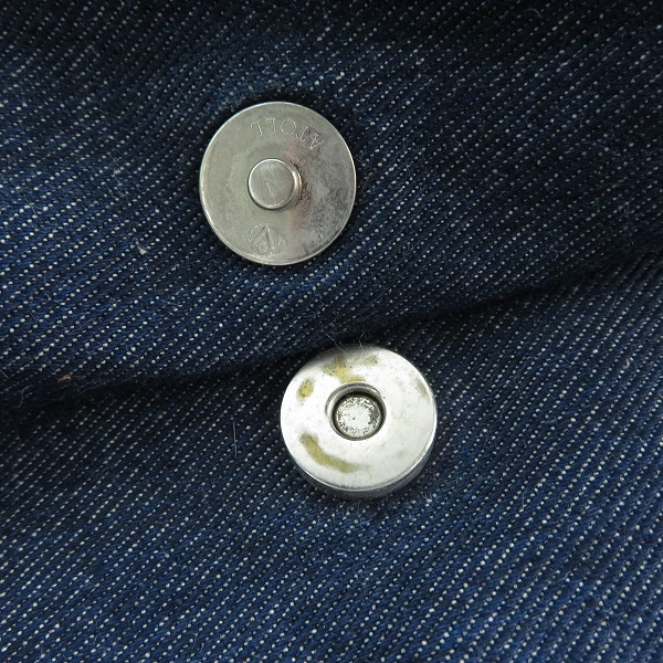 実際に弊社で買取させて頂いたEVISU/エヴィス/エビス デニム ポケットデザイン ショルダーバッグの画像 7枚目