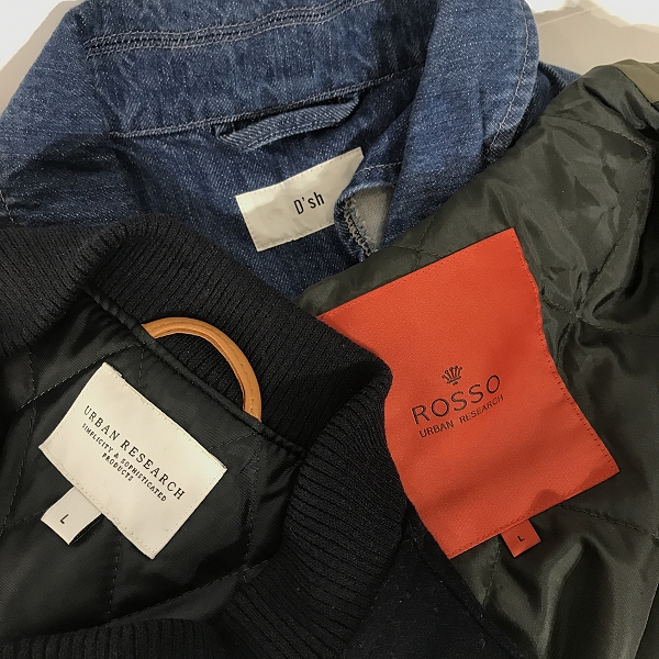 実際に弊社で買取させて頂いた【おまとめ】URBAN RESEARCH/アーバンリサーチ D'sh/ROSSO ジャケット/ブルゾンの画像 1枚目