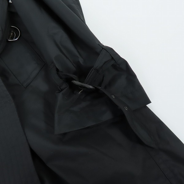 実際に弊社で買取させて頂いた【難あり】BURBERRY LONDON/バーバリーロンドン 裏地ノバチェック トレンチコート BBA77-204-09/LLの画像 7枚目