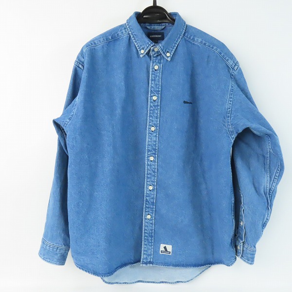 実際に弊社で買取させて頂いたDESCENDANT/ディセンダント 23AW ALLEN DENIM LS SHIRT COLOR/デニムシャツ 232WVDS-SHM01/2