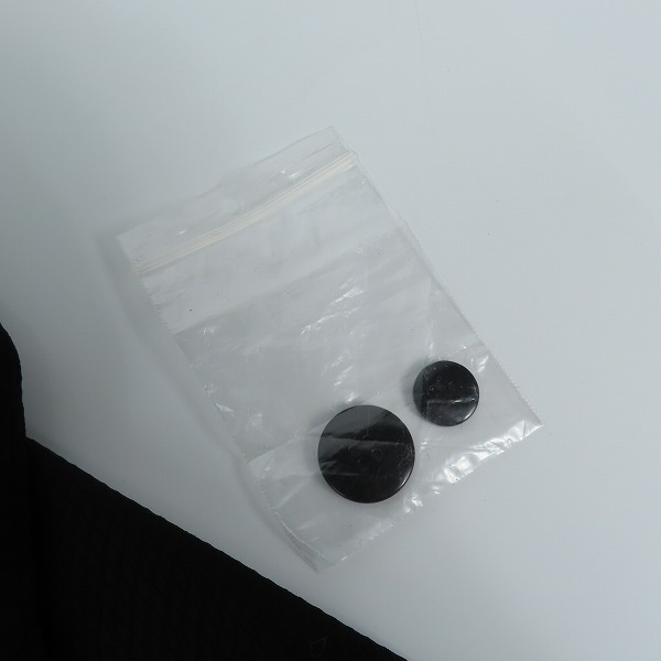 実際に弊社で買取させて頂いた【JPタグ】EMPORIO ARMANI/エンポリオアルマーニ 総柄 1Bテーラードジャケット ブラック/48の画像 9枚目