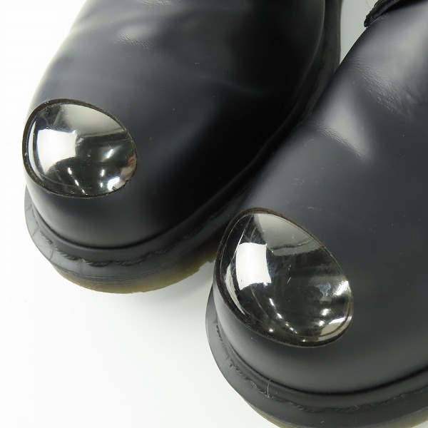 実際に弊社で買取させて頂いたDr.Martens×SEX PISTOLS STEEL/ドクターマーチン×セックスピストルズ  TOE 3EYE SHOE/ 3ホール シューズ 1925 SXP/UK9の画像 8枚目