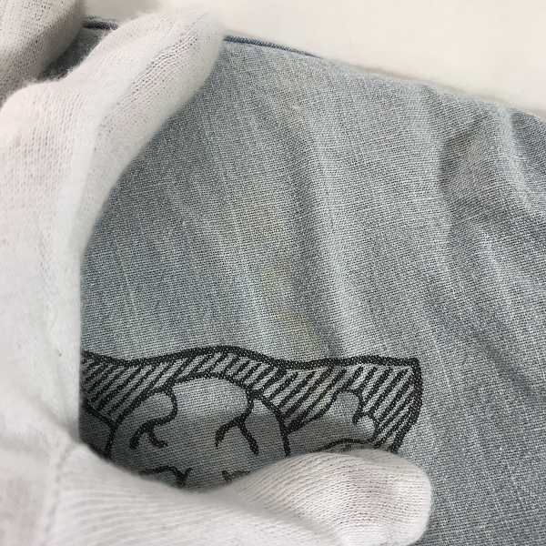 実際に弊社で買取させて頂いたBUZZ RICKSON'S/バズリクソンズ USN プリント 長袖シャツ16-16-1/2の画像 6枚目