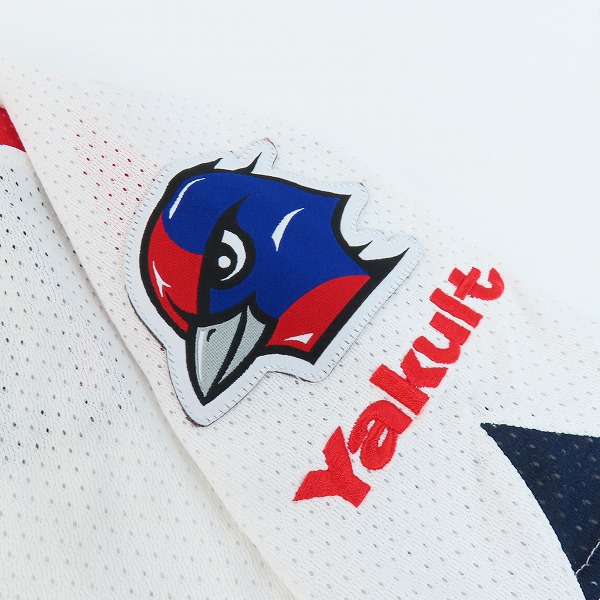 実際に弊社で買取させて頂いた(1)ZETT×BEAMS/ゼット×ビームス 東京ヤクルトスワローズ レプリカユニフォーム #19 石川雅規 YSRP2/フリー(XL)の画像 4枚目