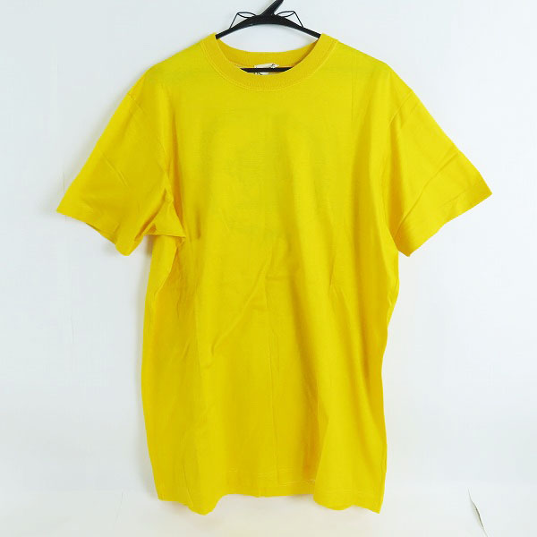 実際に弊社で買取させて頂いたHERMES/エルメス 半袖Tシャツ カットソー  LES TUILERIES プリント イエロー/M