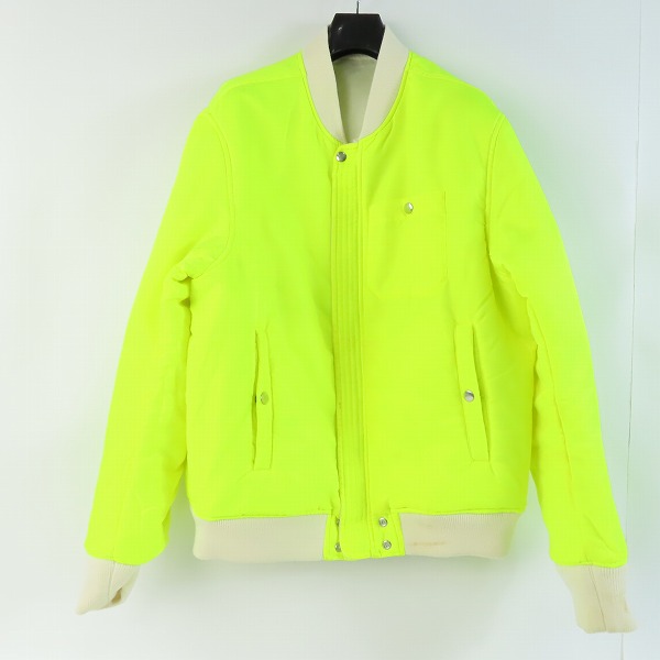 実際に弊社で買取させて頂いたDIESEL/ディーゼル  ダメージ加工 リバーシブル パテッド MA-1ジャケット J-ROSS-REV 00SAS1/Lの画像 2枚目