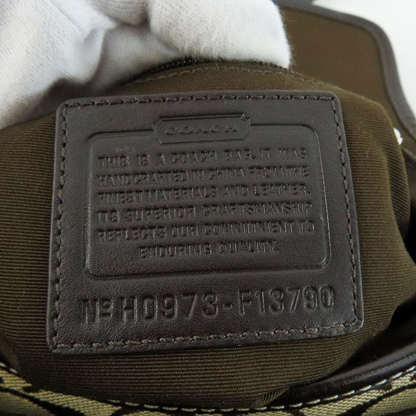 実際に弊社で買取させて頂いたCOACH/コーチ ショルダーバッグ F13790の画像 5枚目