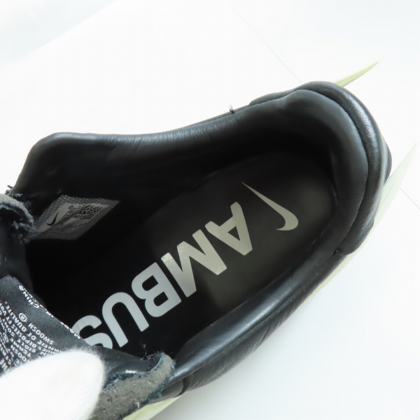 実際に弊社で買取させて頂いたNIKE×AMBUSH/ナイキ×アンブッシュ AIR FORCE 1 LOW SP/エア フォース 1 ロー スペシャル ブラック DV3464-001/26.5の画像 4枚目