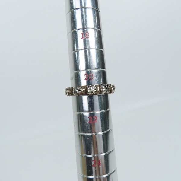 実際に弊社で買取させて頂いたLoree Rodkin/ローリーロドキン スカルバンド リング 21号の画像 6枚目