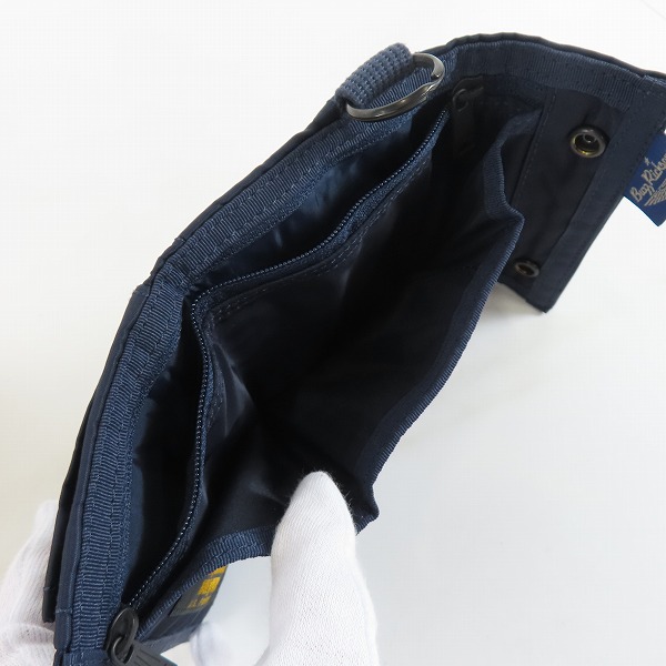 実際に弊社で買取させて頂いたBUZZ RICKSON'S×PORTER/バスリクソンズ×ポーター 三つ折り財布の画像 4枚目
