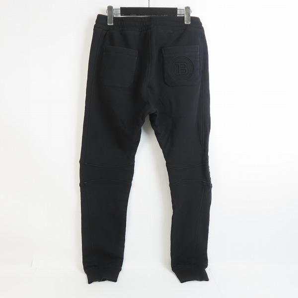 実際に弊社で買取させて頂いたBALMAIN/バルマン Embossed Sweatpants/スウェットパンツOB030BB35/Lの画像 1枚目