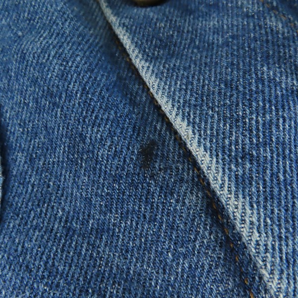 実際に弊社で買取させて頂いたHUNTING WORLD/ハンティングワールド デニムジャケット/Lの画像 8枚目