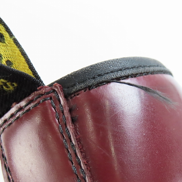 実際に弊社で買取させて頂いたDr.Martens/ドクターマーチン 1460 SMOOTH 8ホール ブーツ チェリーレッド /UK9の画像 8枚目