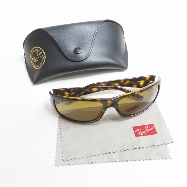 実際に弊社で買取させて頂いたRay-Ban/レイバン 偏光サングラス/アイウェア RB4057 W3349の画像 9枚目