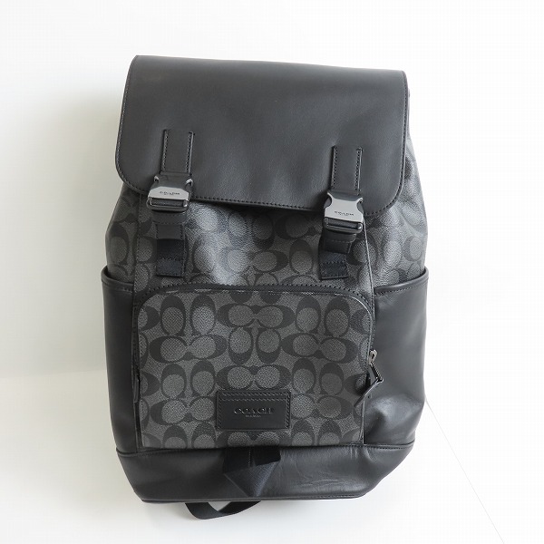 実際に弊社で買取させて頂いたCOACH/コーチ TRCK BKPK SMTH LTH トラック/バックパック/レザーリュックサック C2712
