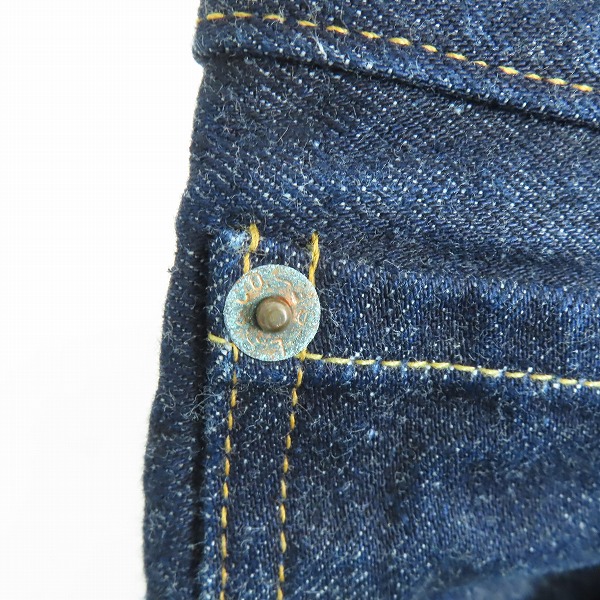 実際に弊社で買取させて頂いたLEVIS/リーバイス 551ZXX 刻印555 米国製 デニムパンツ 551-0007/W33L34の画像 8枚目